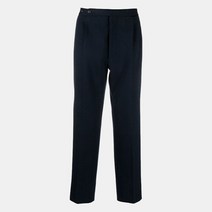 메종 마르지엘라 명품남성마르지엘라 23SS 사이드 버튼 네이비 울 슬랙스 S50KA0619 S24362 511
