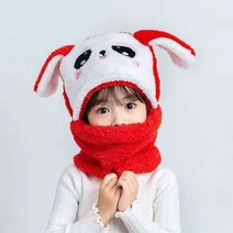 트래퍼햇 방한모자 귀달이모자 모자머플러 유아털모자 아동 카카푸푸 귀여운 털모자, KT11