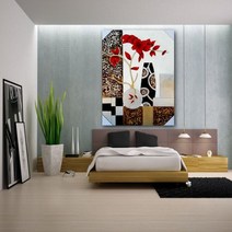 꽃화병판화액자, 아요*038