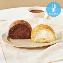 제로당 크림롤 100g [저당/글루텐프리/롤케이크], 초코 - 4개, 4개
