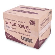 산업용와이퍼 중형200매 KJW200 4겹 4BOX /와이퍼올 산업용부직포