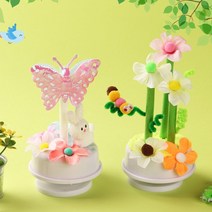 아트랄라 회전하는 오르골 (단품) 만들기 베이스 공방재료 엘리제 생일축하 캐롤, 오르골+뚜껑(캐롤)