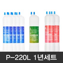 P-220L 정수기필터 코웨이 호환 1년세트, 단품