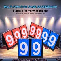 전자 스코어 보드 점수판 농구 심판 코치 점수 보드 스포츠 숫자 scoreboard, 네 자리