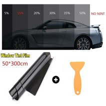 썬팅반사필름 300x50cm 15 vlt black car window car 썬팅필름, 50-100cm