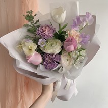 서면꽃배달 광안리꽃집 보라색감 부산꽃다발 결혼기념일, 금정구/사하구/서구/북구