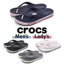 크록스 본사 남녀공용 바야밴드 플립 205393