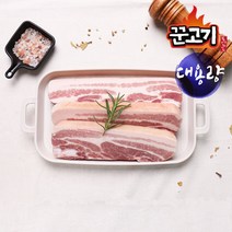 꾼고기 듀록 오겹살 대용량 구이용 2cm 3kg+3kg, 1개