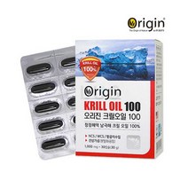 오리진 프리미엄 크릴오일100(블리스터) 1 000mg X 30캡슐