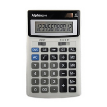 알파 12단 계산기 IC-310, 혼합색상, 18개