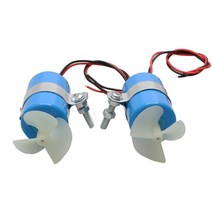 7.4V 16800RPM 제트 보트 수중 스러스터 추진 모터 프로펠러 키트 RC 용 방수 DIY 다이빙 ROV 로봇 모델, [03] 1pair