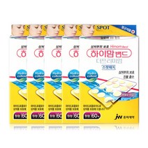 하이맘밴드 더프리미엄 원형 60매 트러블 여드름 스팟 패치 2개/3개/5개, 5개세트