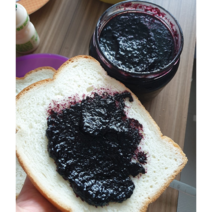 국내산 오디로 만든 오디잼 저당잼 토스트 모닝빵 요거트 350g 1통, 250g, 1개