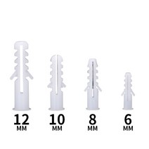 웨지앙카 동공 케미칼 세트 스트롱 드롭인 앙카 50pcs m6 m8 m10 m12, 노란색, m6x50pcs
