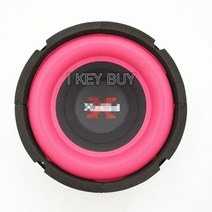 6.5인치스피커 차량용 자동차 카 스피커 8인치 자동차 서브 우퍼 RMS 100W 4 옴 빅 버블 에지 스피커 KTV, 한개옵션0