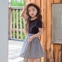 아이러브제이 [아이러브제이] 여름 에어핏 체크 원피스 JSUOP37