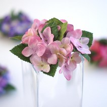 수국캔들링 조화, 핑크