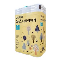 모나리자 녹스 나무이야기 27m 3겹 30롤x1팩~4팩 (네이처블랑)/케이에이치커머스, 1팩, 30롤