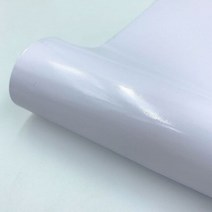 광택 솔리드 컬러 자체 접착 PVC 비닐 컵 스티커 벽 자동차 레터링 공예 DIY 필름 1 롤, 30x50cm, white