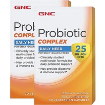 프로바이오틱스 GNC 복합체 250억 CFU30캡슐, [02] 이