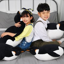 토이웍스 KC정품 찐펭아 펭귄 동물 애착 인형 80cm, 본상품선택