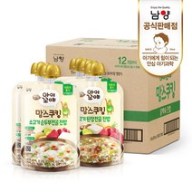 아이꼬야 맘스쿠킹 이유식 100gx15개 혼합구성(12개월), 순두부10+된장5, 15개