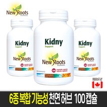 new root 신장 지원 6종 복합 기능성 천연 성분 100캡슐, 1개