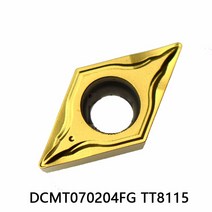 미니밀링선반기계 10PCS 카바 이드 삽입 기계 DCMT070204FG TT8115 FG 선반 밀링 커터 세트 도구 원래 CNC, 한개옵션0, 한개옵션0
