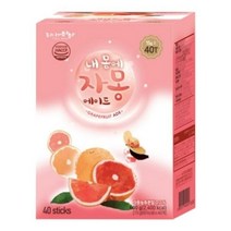 타이거마마 내몸에 자몽에이드 40Tx1개 /가정용자몽차/가정용자몽티/선물용티/에이드분말차/에이드가루, 40t
