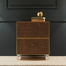 쏘멀 라탄 TV 거실장, 3.쏘멀 600 2단 협탁(B형)