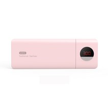 예스카모 가정용 UVC LED 램프 충전식 칫솔기, 핑크