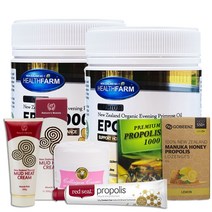 Healthfarm Primium Evening Primrose Oil EPO 1000mg 헬스팜 프리미엄 달맞이 꽃 오일 종자유 180캡슐 2팩, 치약 + 콜라겐 크림
