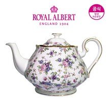 [로얄알버트]100주년 티팟_색상, 상세설명 참조, 전기_잉글리쉬친즈
