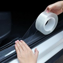 차량용 긁힘방지 투명 테이프 스커프 실리콘 자동차, 긁힘방지테이프(7cm)