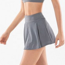 여성용 매쉬 플레어 스판 골프 스커트 골프 치마바지