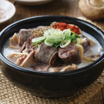 미라클다인 토종 얼큰 순대국 돼지 내장 국밥 밀키트 다대기 700g, 토종순대국700g, 5개