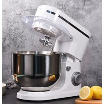 소형 가정용 업소용 반죽기 6.5L 1500W 휘핑기 거품기 220V 플러그 제빵 밀가루 빵반죽기, 6.5L-1500W