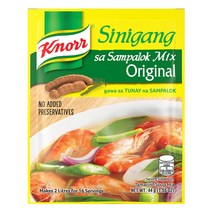 Knorr Sinigang Sampalok Mix Original 크노르 시니강 삼팔록 믹스 오리지날, 2개, 40g