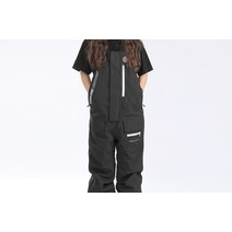 [블렌트] 2223FW 블렌트 피에스타 스노우보드 오버롤 빕 팬츠 블랙 BLENT FIESTA OVERALL BIB PANTS BLACK 스노우보드복 스노우팬츠