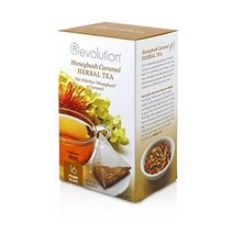 퍼스트 허브티 Revolution Tea Mesh Infuser Full Leaf Te, 13.Honeybush Caramel - 16 Coun