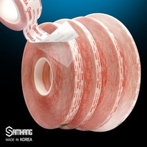 FBO630615국산 아크릴 폼 초강력 투명양면테이프 1T 폭20mm X 길이33M