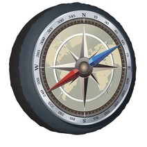 RM 25-01 뚜르비용 어드벤처 시계 얼굴 나침반 스페어 휠 타이어 커버 도요타 RAV4 프라도 지프 RV SUV 14, 10 10_02 15 inch