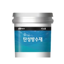 KCC 숲으로 탄성방수재 비노출 흑색 16kg 1액형 수용성 비노출방수재