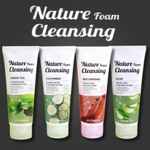 deep cleansing green tea clean water foam face for oily dry skin moisturizing sensitive facial, [NO.1]Green TEA