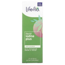 라이프 프로 헬스 액상 요오드 플러스 요오드화 칼륨 요오드 함유 무맛 59ml(2fl oz), 1PACKAGE, 상세설명참고