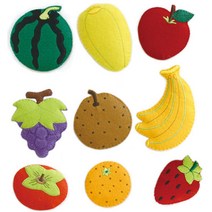 유아반 수업용 부직포 펠트과일 역할놀이 어린이집 아동기관 아이방 상황극