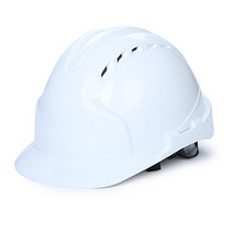 경량 안전모 산업용 초경량 안전 헬멧 모자 사용자 정의 로고 하드 통기성 건설 작업 보호 보호 구조, 하얀