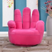 소파 하나 창조적 손가락 소파 의자 패브릭 침실패션, 우딕몰 큰 손 핑크 OK