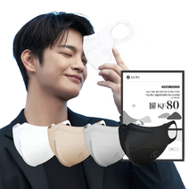 [오늘주문 오늘도착] 시노펙스 KF80 여름용 숨쉬기편한 컬러 12매, KF80 화이트, 중형(M) 10매