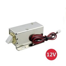 와이파이 IOT 도어락 보강판 현관번호키 12v 24v small electric bolt draw 캐비닛 솔레노이드 잠금 전자 장붓 구멍 도어 잠금 전자기 익스프레스 사물함, 12V 잠금